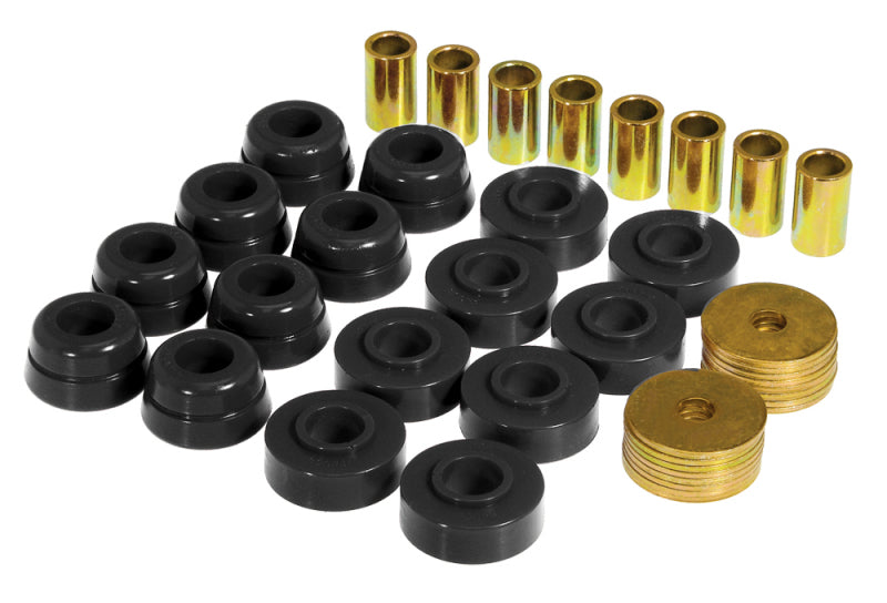 Prothane 73-82 Chevy Corvette Body Mount Kit - Black - part 7-133-BL - TLNS Motorsports