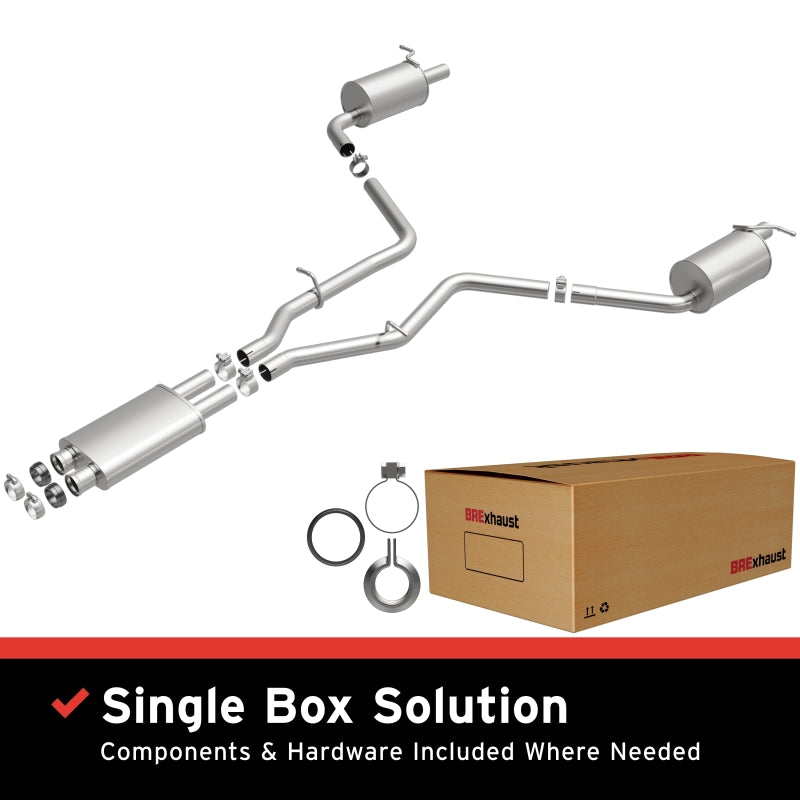 BRExhaust Exhaust Kit - 10-16 Mercedes E350 3.5L - Magnaflow - part 106-0797 - TLNS Motorsports