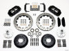 Wilwood Narrow Superlite 6R Front Hub Kit 12.88in Drilled 1970-1973 Mustang Disc Spindle - Wilwood - part 140-10220-D - TLNS Motorsports