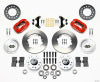 Wilwood Forged Dynalite Front Kit 11.00in Red 49-54 Chevy / 53-62 Corvette - Wilwood - part 140-11811-R - TLNS Motorsports