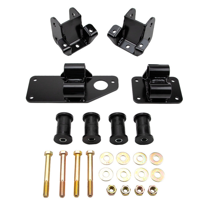 Wehrli 01-10 GM HD Chassis L5P Engine Swap Mount Kit - Semi-Gloss Black - Wehrli - part WCF100170 - TLNS Motorsports