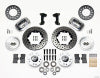 Wilwood Forged Dynalite Front Kit 11.00in Drill-Polished 74-80 Pinto/Mustang II Disc Spindle only - Wilwood - part 140-11017-DP - TLNS Motorsports