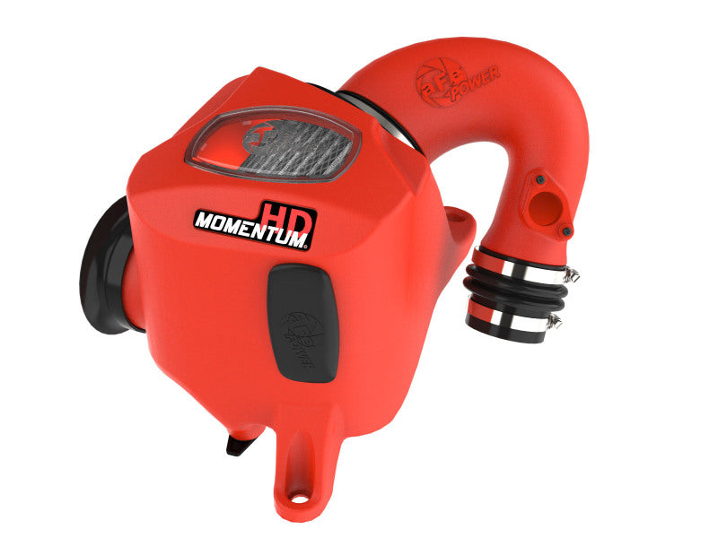 aFe 15-25 Toyota Hilux L4-2.4/2.8L (td) Momentum HD Cold Air Intake System Red w/ Pro DRY S Filter - aFe - part 50-70063DR - TLNS Motorsports