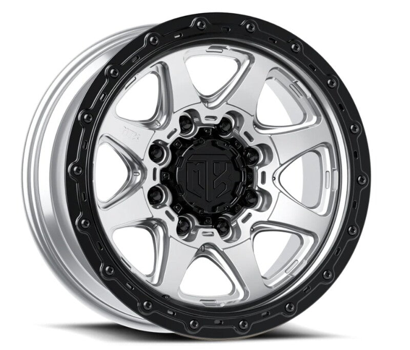 MTX Spitfire 8 Machined w/Black Ring 18x9in / 8x165.1 BP / 19mm Offset / 124.1mm Bore - MTX Wheels - part X300MB-89080+19 - TLNS Motorsports