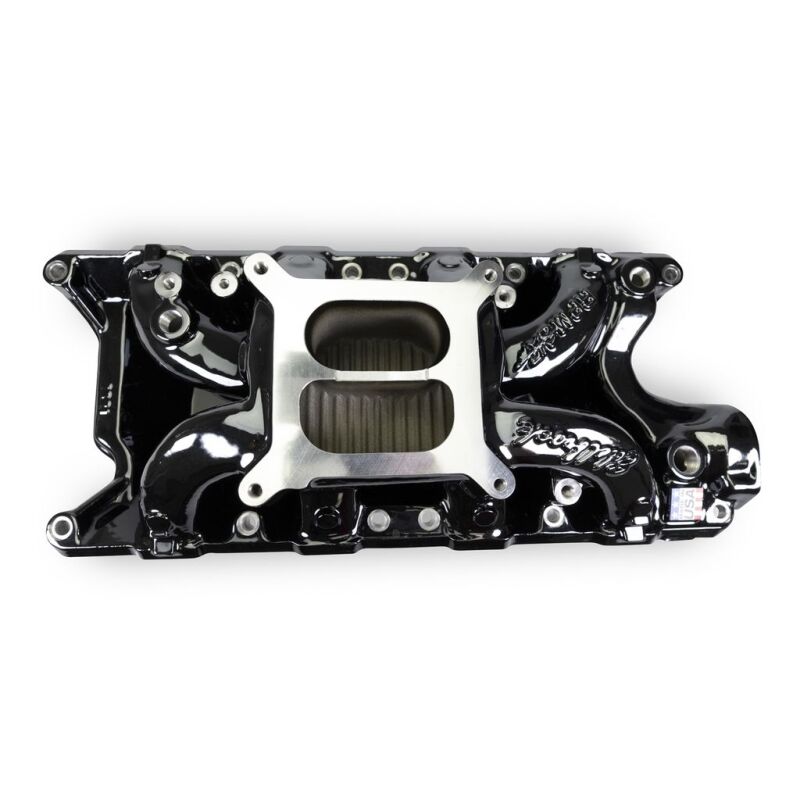 Edelbrock RPM Air-Gap Intake Manifold for Small-Block Ford - Black Plasma Finish - Edelbrock - part 7521-BP - TLNS Motorsports