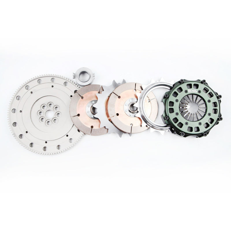 BLOX Racing Acura/Honda B-Series Twin Disc Race 7.25in Clutch by Edel - BLOX Racing - part BXFL-10200 - TLNS Motorsports