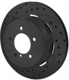 Wilwood Rotor-2.31in Offset-SRP-BLK-Drill-RH 12.19 x .810 - 5x4.75in BC - Wilwood - part 160-8744-BK - TLNS Motorsports