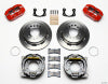 Wilwood Dynapro Low-Profile 11.00in P-Brake Kit - Red New Big Ford 2.50in Off Front Mount - Wilwood - part 140-11404-R - TLNS Motorsports
