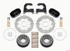 Wilwood Dynapro Lug Mount Single Rear Dynamic Kit SA Drilled Big Ford New Style 2.50in Offset - Wilwood - part 140-12546-D - TLNS Motorsports