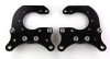 Wilwood Brackets (2) - Pro Street - Chevy 3.15in Bearing 2.81in Offset - Wilwood - part 249-5719/20 - TLNS Motorsports