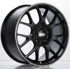 BBS CH-R 19x8.5 5x130 ET51 CB71.6 Satin Black Polished Rim Protector Wheel w/ Motorsport Etching - BBS - part CH108BPO-MTSP - TLNS Motorsports