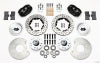 Wilwood Forged Dynalite Front Kit 11.00in Drilled 37-48 Ford Psgr. 360 Plate Mount - Wilwood - part 140-11014-D - TLNS Motorsports