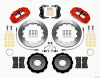 Wilwood Narrow Superlite 6R Front Hat Kit 12.88in Red 2013-Up Ford Focus ST w/ Lines - Wilwood - part 140-13018-R - TLNS Motorsports