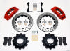 Wilwood TC6R Rear Kit 16.00in Drilled Red 1999-2010 GM Trk 2500 HD 4.84 Cntr - Wilwood - part 140-9406-DR - TLNS Motorsports