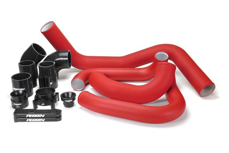 PERRIN 22-26 Subaru WRX Front Mount Intercooler Boost Tube Kit - Red - Perrin Performance - part PSP-ITR-441-3RD - TLNS Motorsports