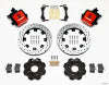 Wilwood Combination Parking Brake Rear Kit 12.19in Drilled Red Civic / Integra Disc 2.39 Hub Offset - Wilwood - part 140-10207-DR - TLNS Motorsports