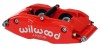 Wilwood Caliper-BNSL4R-Red 1.75in Pistons 1.25in Disc - Wilwood - part 120-8071-LRD - TLNS Motorsports