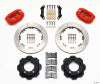 Wilwood Dynapro Rear Kit 12.19in Red Backdraft Cobra (BMW E36 Based) - Wilwood - part 140-10960-R - TLNS Motorsports