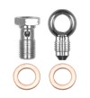 Wilwood Banjo Fitting Kit -3 male to 10mm-1.00 Banjo Bolt & Crush Washers (1 qty) - Wilwood - part 220-14431 - TLNS Motorsports