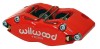 Wilwood Caliper-Dynapro Radial-Red 1.25in Pistons 0.81in Disc - Wilwood - part 120-7374-RD - TLNS Motorsports