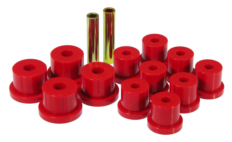 Prothane 67-69 Chevy Camaro Rear Mono Leaf Bushings - Red - Prothane