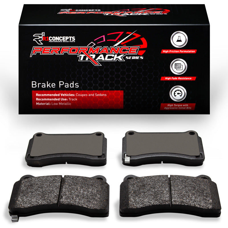 R1 09-24 Nissan GT-R Rear Track/Street Brake Pads - R1 Concepts - part 2000-1383-00 - TLNS Motorsports