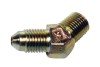 Wilwood Inlet Fitting - 1/8-27 NPT to -3 (45) - Wilwood - part 220-6412 - TLNS Motorsports