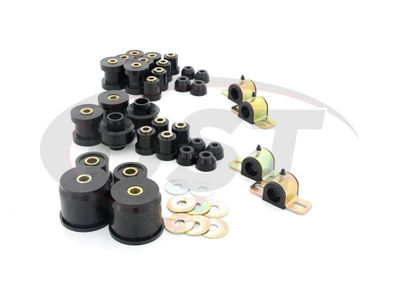 Prothane 99-09 Honda S2000 Total Kit - Black - part 8-2022-BL - TLNS Motorsports