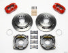 Wilwood Dynapro Low-Profile 11.00in P-Brake Kit - Red BOP Axle 2.75in Bearing 2.75 Offset - Wilwood - part 140-13513-R - TLNS Motorsports