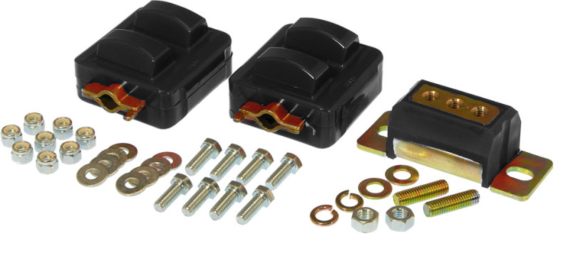 Prothane GM Motor & Trans Mount Kit - Black - part 7-1908-BL - TLNS Motorsports