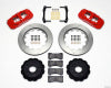 Wilwood AERO4 Rear Kit 14.25in Red 2010-2015 Camaro - Wilwood - part 140-11270-R - TLNS Motorsports