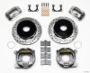 Wilwood Forged Dynalite P/S P-B Kit Drilled Polished Big Ford 2.36in Offset Currie Blank - Wilwood - part 140-7142-DP - TLNS Motorsports