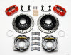 Wilwood Dynapro Low-Profile 11.00in P-Brake Kit Drill-Red Big Ford 2.36in Offset - Wilwood - part 140-11387-DR - TLNS Motorsports