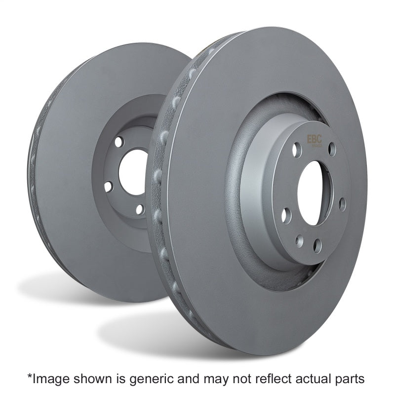 EBC 14-17 Nissan Leaf / 14-17 NIssan Rogue Premium Front Rotors - part RK7707 - TLNS Motorsports