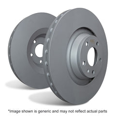 EBC 14-17 Nissan Leaf / 14-17 NIssan Rogue Premium Front Rotors - part RK7707 - TLNS Motorsports