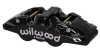 Wilwood Caliper-Aero6-R/H - Black 1.75/1.38/1.38in Pistons 1.25in Disc - Wilwood - part 120-13293-BK - TLNS Motorsports