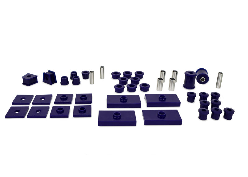 SuperPro 1962-1974 MG MGB Base Front and Rear Suspension Bushing Kit - Superpro - part KIT5119SSK - TLNS Motorsports