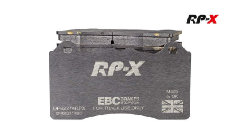 EBC Racing 03-10 Saab 9-3 Aero 2.8T Front RP- X Race Brake Pads - EBC - part DP81414RPX - TLNS Motorsports