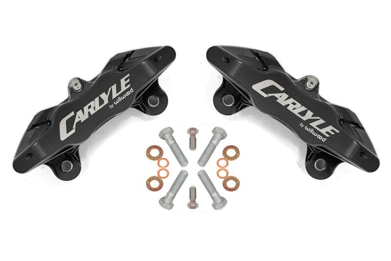 BMR 14-19 Chevrolet Corvette / 10-15 Camaro Brake Calipers Only for 15in Conversion Kit - Black - BMR Suspension - part DBK354 - TLNS Motorsports