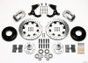 Wilwood Forged Dynalite Front Kit 12.19in Drilled Polished 55-57 Chevy - Wilwood - part 140-7676-DP - TLNS Motorsports