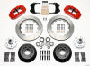 Wilwood Narrow Superlite 6R Front Hub Kit 14.00in Red WWE ProSpindle - Wilwood - part 140-9920-R - TLNS Motorsports