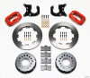 Wilwood Forged Dynalite P/S Rear Kit Red Chevy 12 Bolt-Spec 3.15in Bearing - Wilwood - part 140-5746-R - TLNS Motorsports