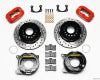 Wilwood Forged Dynalite P/S Park Brake Kit Drilled Red BOP Axle 2.75in Bearing 2.75 Offset - Wilwood - part 140-13511-DR - TLNS Motorsports