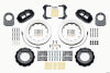 Wilwood Narrow Superlite 4R Front Hat Kit 12.88in 66-75 Ford Bronco Dana 30/44 w/Lines - Wilwood - part 140-13304 - TLNS Motorsports