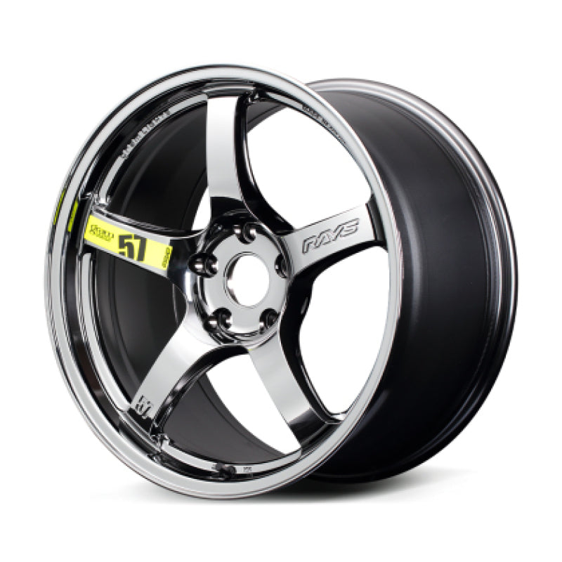 Gram Lights 57CR Limited 18x9.5 +12 5x114.3 RAYS Black Metal Coat Wheel - Gram Lights - part WGCRX12ERB - TLNS Motorsports
