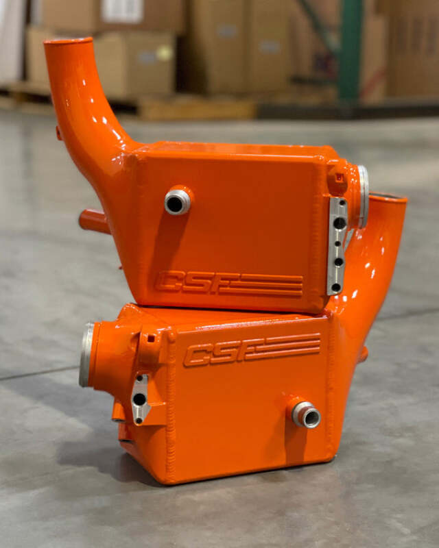 CSF 2025+ BMW G90 M5 / G99 M5 Touring Charge Air Cooler - Fire Orange - CSF - part 8351FO - TLNS Motorsports