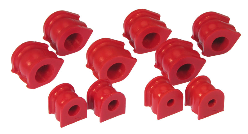 Prothane 06+ Honda Civic Front/Rear Sway Bar Bushing Kit - Red - part 8-1143 - TLNS Motorsports
