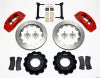 Wilwood TC6R Front Kit 16.00in Red 1999-2010 GM H2 Truck/SUV 2500 - Wilwood - part 140-8996-R - TLNS Motorsports