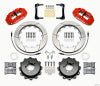 Wilwood Narrow Superlite 4R Rear Kit 12.88in Red 2012-Up Toyota / Scion FRS w/Lines - Wilwood - part 140-12871-R - TLNS Motorsports