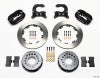 Wilwood Forged Dynalite P/S Rear Kit Chev 12 Bolt w C-Clips - Wilwood - part 140-2112-B - TLNS Motorsports